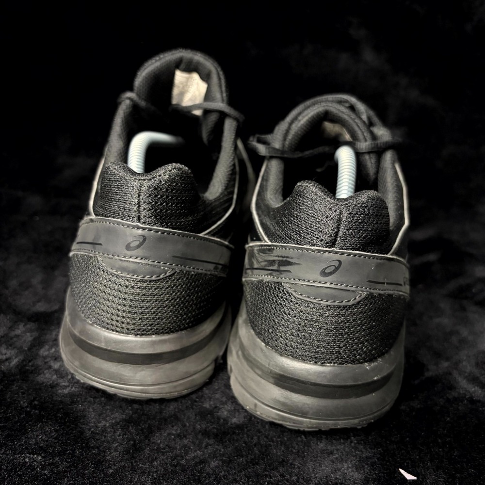 Asics Jolt T7K3N Mens Size 11.5 Running Shoes Triple Black Athletic Sneakers - Picture 4 of 7